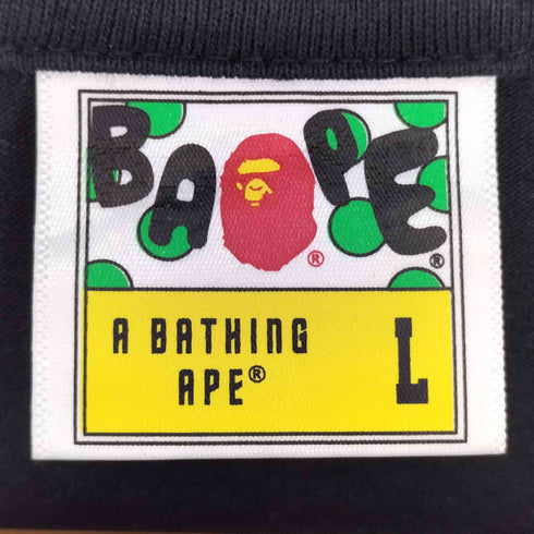 アベイシングエイプ BAPE by A BATHING APE ロゴプリント S/S Tシャツ メンズ