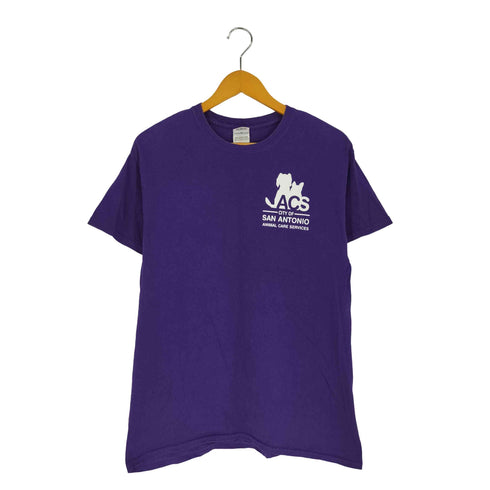 ギルダン GILDAN 企業ロゴ アニマル プリント クルーネック Tシャツ メンズ import:M