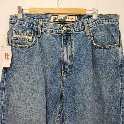 ユーエスポロアッスン U.S.POLO ASSN ストレートデニムパンツ メンズ 36×34