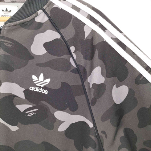 アディダス adidas adicolor Track Top カモ柄 ロゴプリント トラックトップ メンズ XO