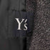 ワイズ Ys ラウンドカラー ツイードコート レディース