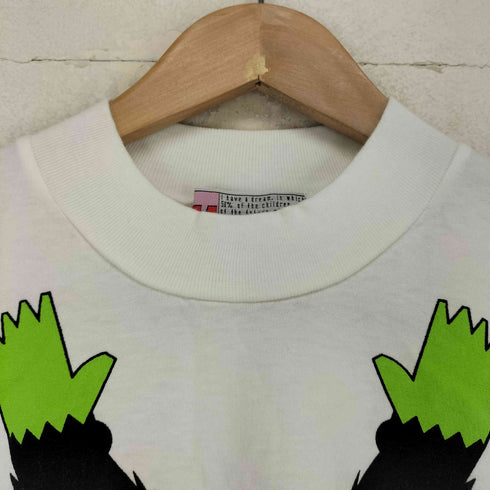 グラフィックプリントモックネックTシャツ メンズ 06