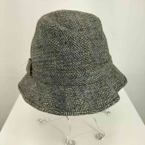 Lincoln Bennett MADE IN ENGLAND チェック ウールハット レディース