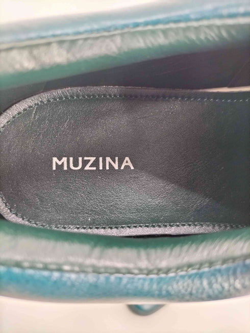 MUZINA タイ製 レザー ローカット スニーカー メンズ EUR:42