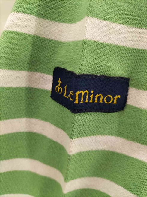 ルミノア Le minor 別注 ボーダー ボートネック S/S バスクシャツ メンズ JPN:2