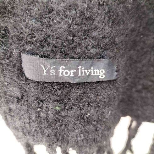 ワイズフォーリビング Ys for living フリンジマフラー レディース