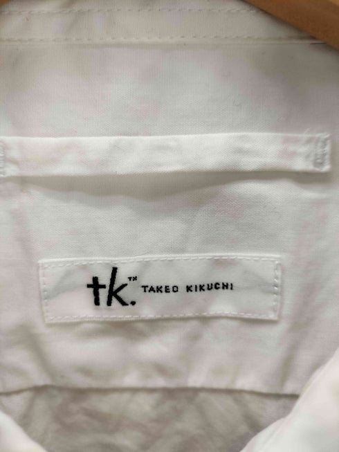 ティーケータケオキクチ tk. TAKEO KIKUCHI 切替 レギュラーカラー L/S シャツ メンズ