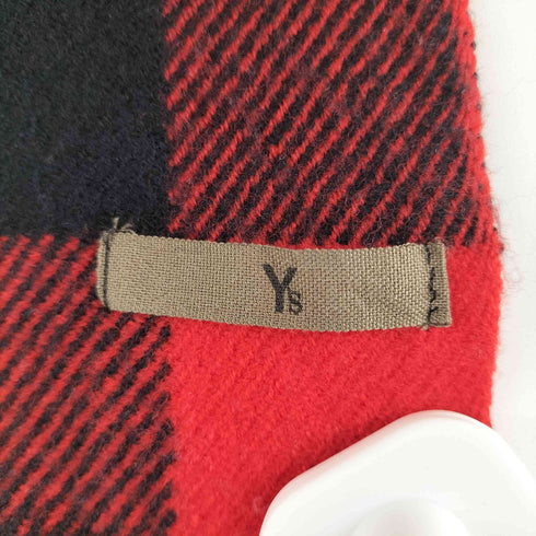 ワイズ Ys バッファローチェック マフラー レディース