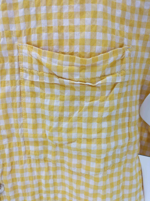 アーペーセー A.P.C. ギンガムチェック S/S シャツ メンズ import:L