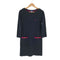 バーバリーブルーレーベル BURBERRY BLUE LABEL ワンポイント刺繍ニットワンピース レディース 38