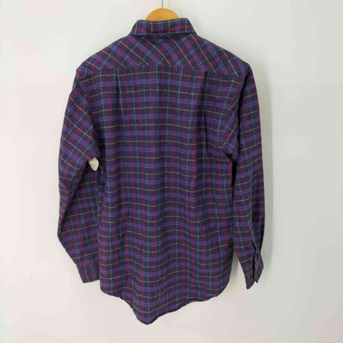 モンベル mont bell 90S L/S 両フラップ チェックネルシャツ メンズ JPN:M