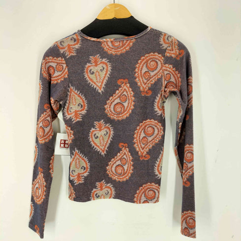 コトハヨコザワ kotohayokozawa JACQUARD LONG SLEEVE TEE レディース FREE