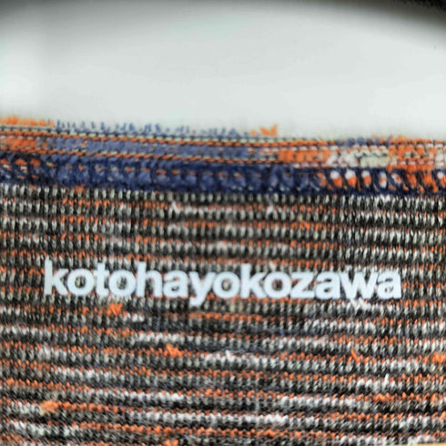 コトハヨコザワ kotohayokozawa JACQUARD LONG SLEEVE TEE レディース FREE