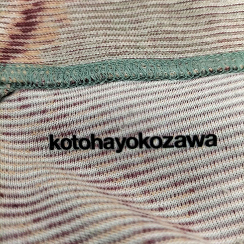 コトハヨコザワ kotohayokozawa JACQUARD RELAX PANTS レディース JPN:S