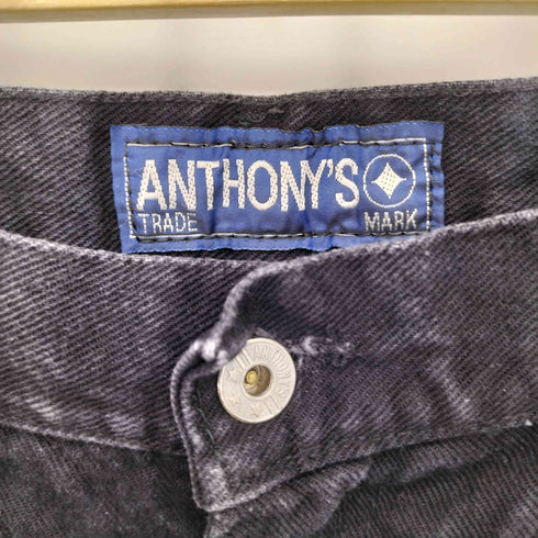 ANTHONYS ワイドストレート バギーデニムパンツ メンズ W38 L36