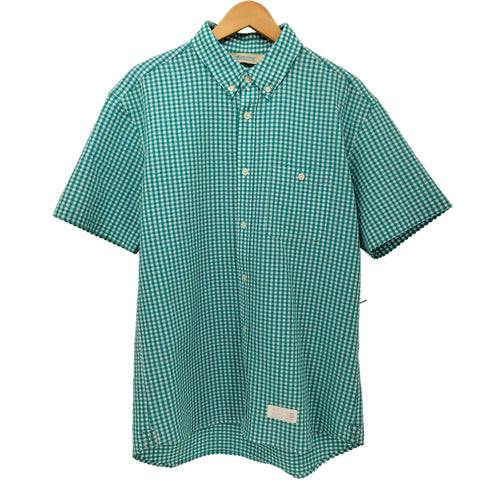 カリマー Karrimor BD S/S チェック柄 シアサッカーシャツ メンズ JPN:XL