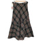 トリココムデギャルソン tricot COMME des GARCONS アシンメトリー チェック ウールスカート レディース JPN:M