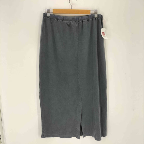エディーバウアー Eddie Bauer ピグメントダイ バックスリットスカート レディース L