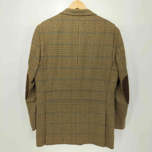 ブルックスブラザーズ BROOKS BROTHERS エルボーパッチ 千鳥格子柄 3Bテーラードジャケット メンズ import:M
