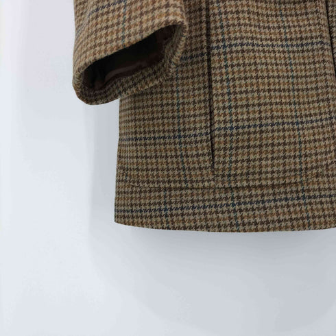 ブルックスブラザーズ BROOKS BROTHERS エルボーパッチ 千鳥格子柄 3Bテーラードジャケット メンズ import:M