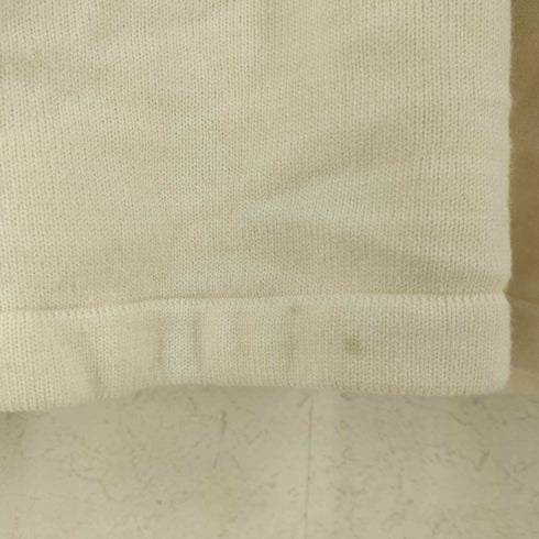 ケニントン kennington 白タグ ハーフジップニットシャツ メンズ import:M