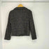ローブドシャンブルコムデギャルソン robe de chambre COMME des GARCONS 01aw ネップ ツイードジャケット レディース JPN:M