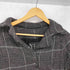 ワイズ Ys LAINE WOOL 安全ピン チェックカーディガンジャケット レディース JPN:2