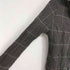 ワイズ Ys LAINE WOOL 安全ピン チェックカーディガンジャケット レディース JPN:2