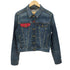 リーバイス Levis ポケット切替 ウォッシュ加工 デニム トラッカー ジャケット レディース import:S