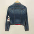 リーバイス Levis ポケット切替 ウォッシュ加工 デニム トラッカー ジャケット レディース import:S