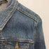 リーバイス Levis ポケット切替 ウォッシュ加工 デニム トラッカー ジャケット レディース import:S