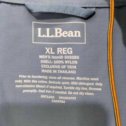 エルエルビーン L.L.Bean フード付きナイロンジャケット メンズ import:XL