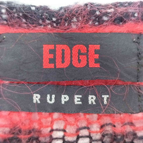 EDGE RUPERT ローゲージ モヘア ボーダーニット パンク メンズ