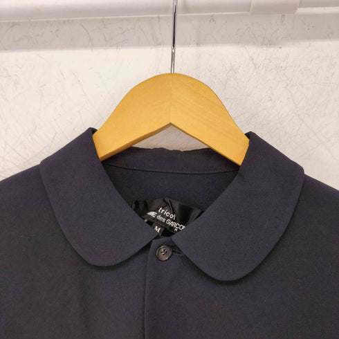 トリココムデギャルソン tricot COMME des GARCONS リブスリーブ ラウンドカラーシャツ レディース JPN:M