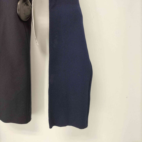 トリココムデギャルソン tricot COMME des GARCONS リブスリーブ ラウンドカラーシャツ レディース JPN:M