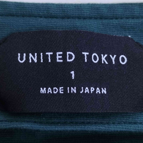 ユナイテッドトウキョウ UNITED TOKYO スクエアカラーポンチトップス レディース JPN:1