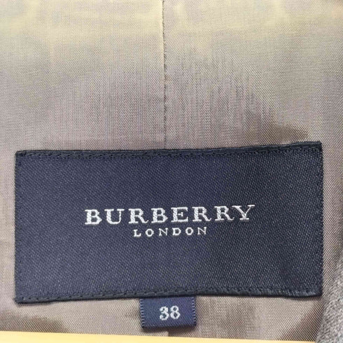 バーバリーロンドン BURBERRY LONDON 2Bシングルテーラードジャケット レディース 38