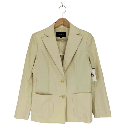 バーバリーロンドン BURBERRY LONDON 2Bシングルテーラードジャケット レディース 38