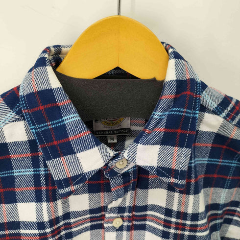 ジェネラルサプライ GENERAL SUPPLY CLASS-5 チェック柄ヘビーネルシャツ メンズ M