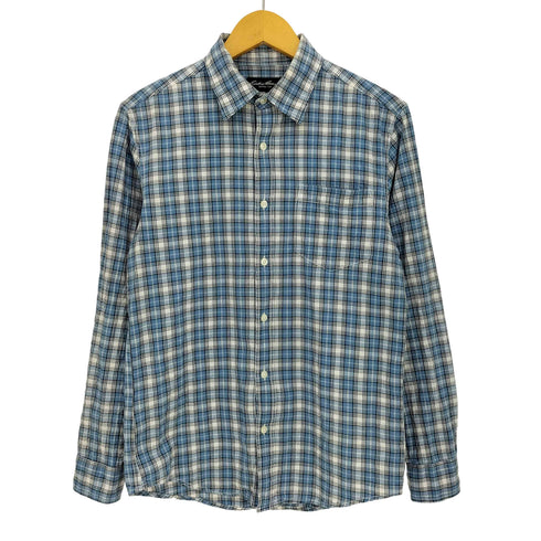 エディーバウアー Eddie Bauer チェック コットン 長袖 シャツ メンズ import:XS