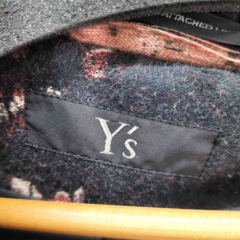ワイズ Ys JACQUARD LONG CAPE レディース JPN:1