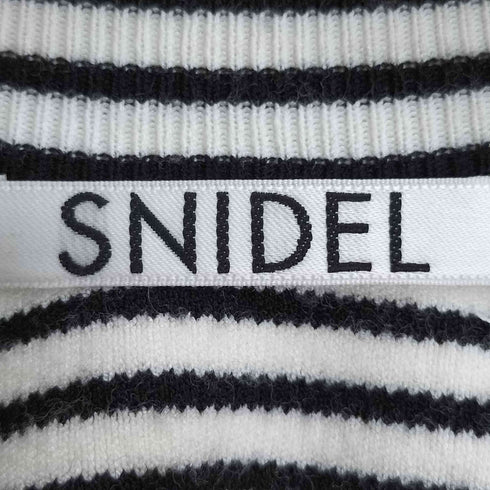 スナイデル snidel 22SS コルセットデザインニットプルオーバー レディース
