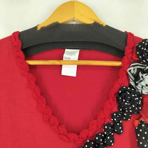 マリナリナルディ marina rinaldi レーヨン混 Vネックニット レディース JPN:L