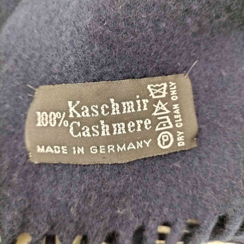 カシミヤ100 マフラー ドイツ製 メンズ