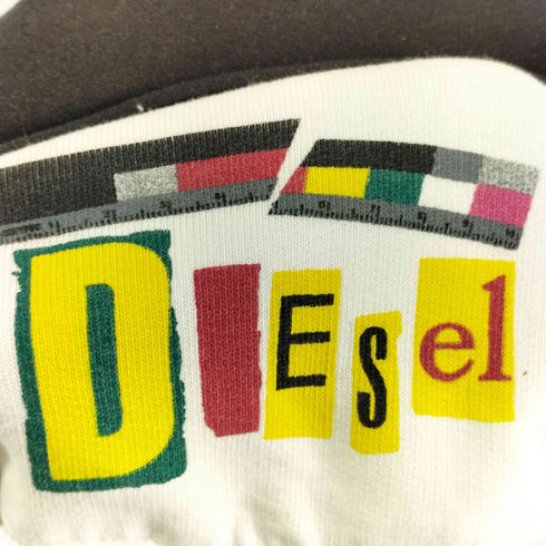 ディーゼル DIESEL プリント クルーネックスウェット メンズ JPN:L