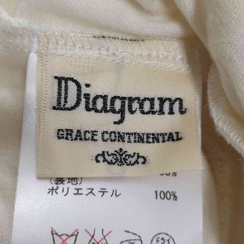 ダイアグラムグレースコンチネンタル Diagram GRACE CONTINENTAL モヘヤループトップス レディース JPN:36