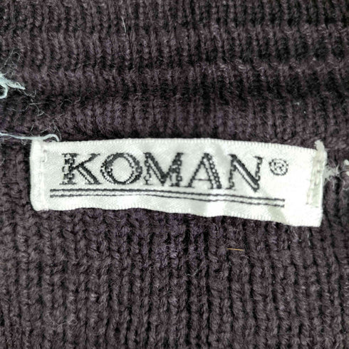KOMAN アクリルニットカーディガン メンズ JPN:L