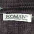 KOMAN アクリルニットカーディガン メンズ JPN:L