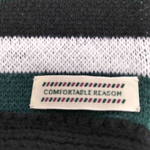 コンフォータブルリーズン COMFORTABLE REASON 23AW Reversible Scarf マフラー メンズ