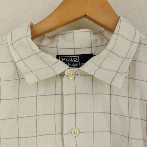 ポロバイラルフローレン Polo by RALPH LAUREN BONNARE リネン シャツ メンズ import:L